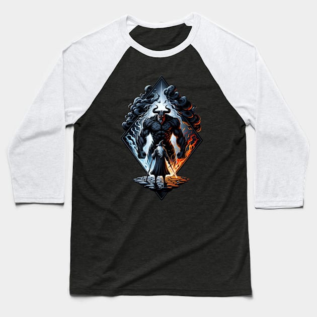 Mighty Clash - Epic Face-Off - Fantasy Baseball T-Shirt by Fenay-Designs